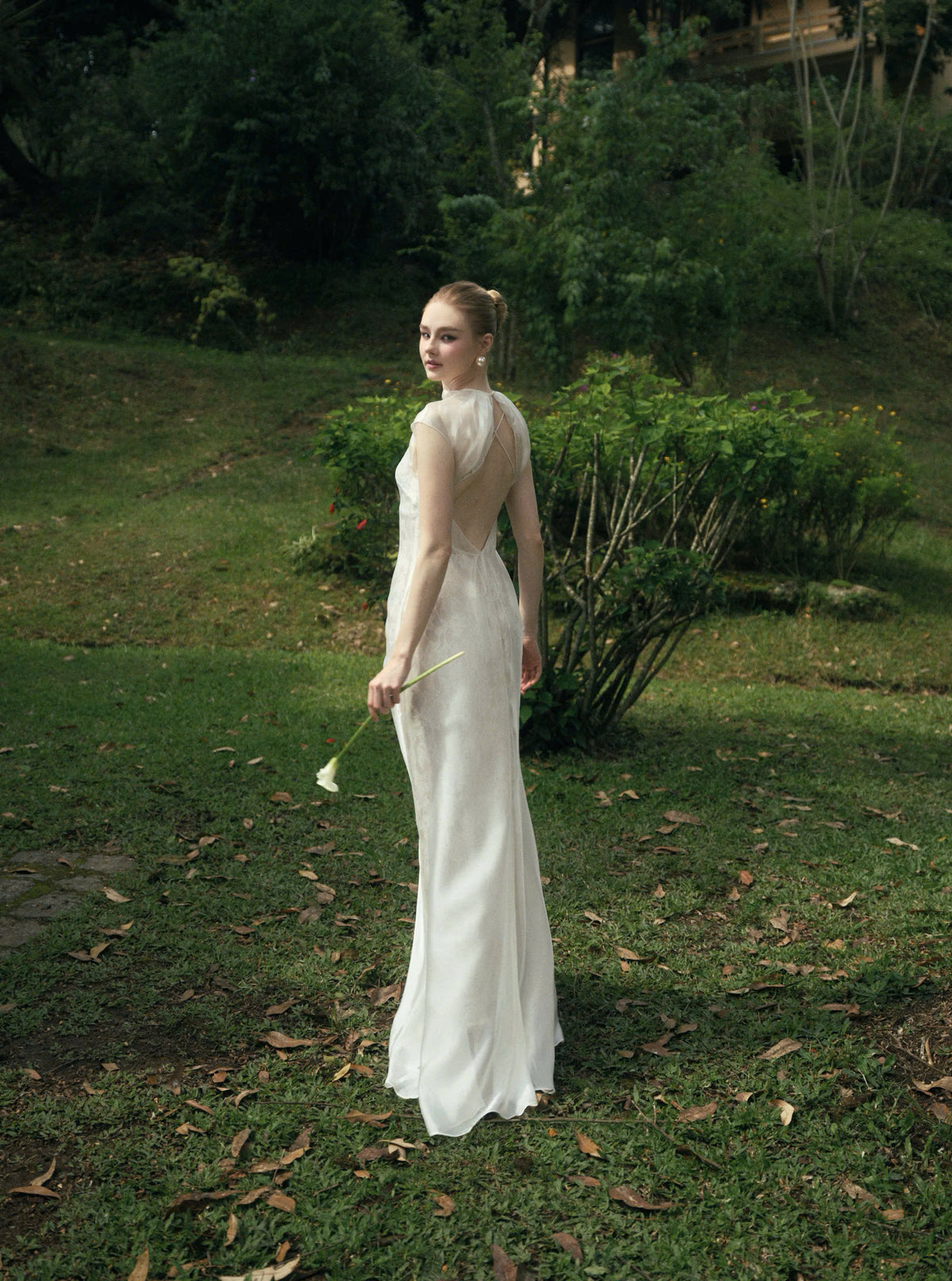 ETHEREAL TWO - LAYER LACE DRESS