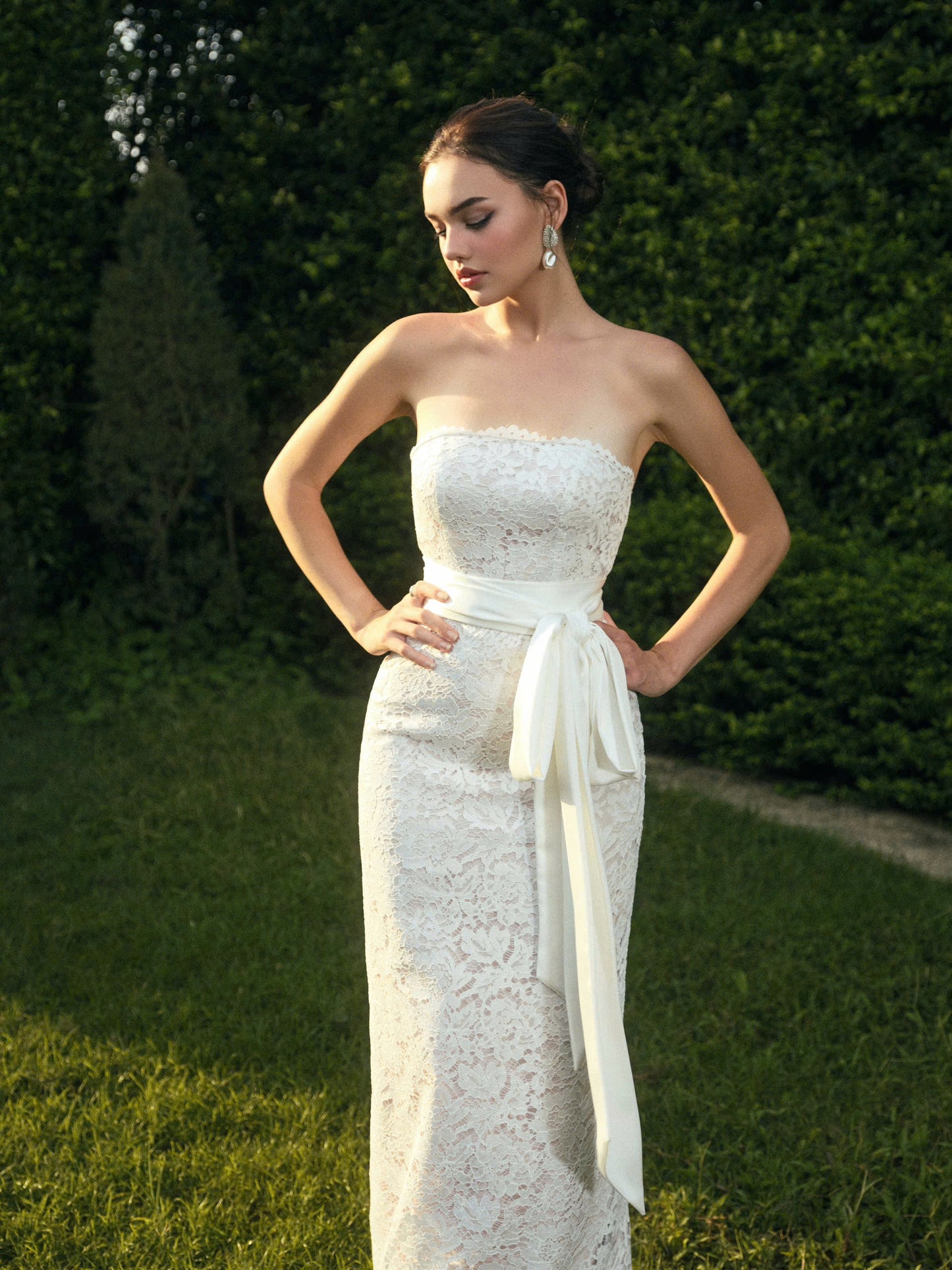 CELESTE LACE GOWN