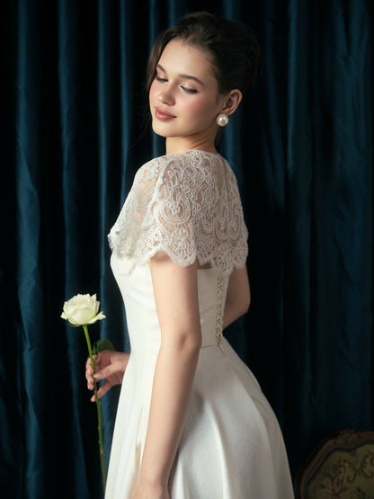 ANYA LACE CAPE
