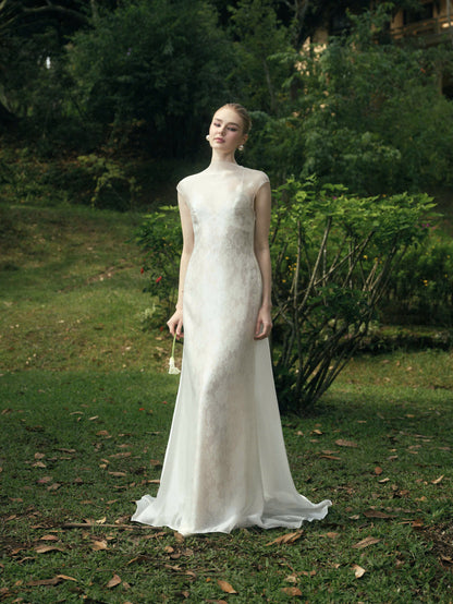 ETHEREAL TWO - LAYER LACE DRESS