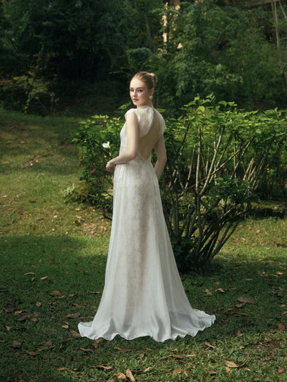 ETHEREAL TWO - LAYER LACE DRESS