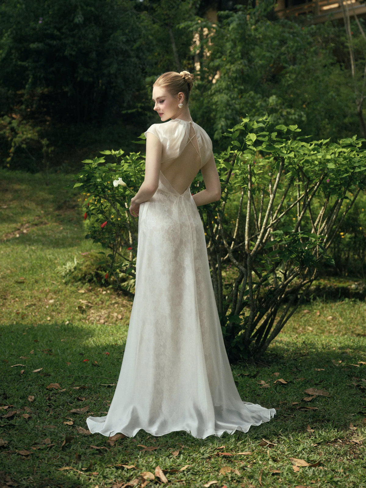 ETHEREAL TWO - LAYER LACE DRESS
