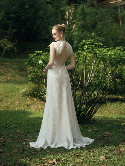 ETHEREAL TWO - LAYER LACE DRESS