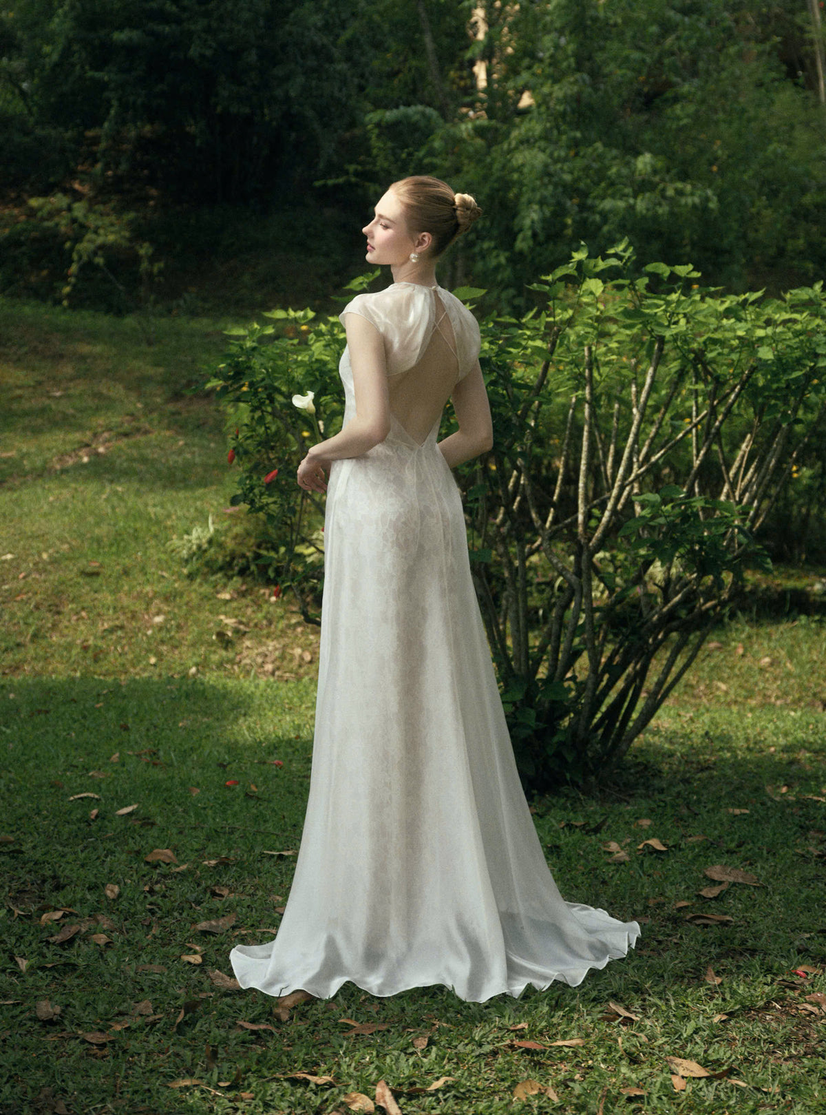 ETHEREAL TWO - LAYER LACE DRESS