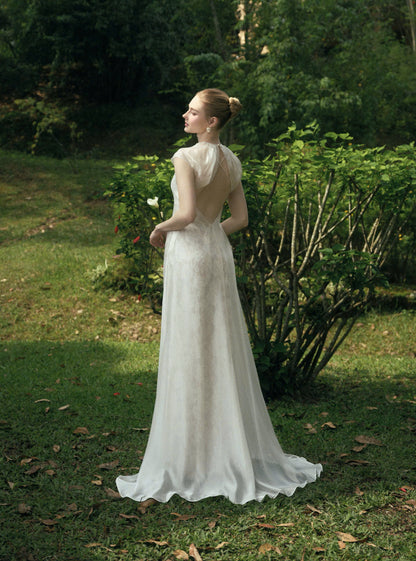 ETHEREAL TWO - LAYER LACE DRESS