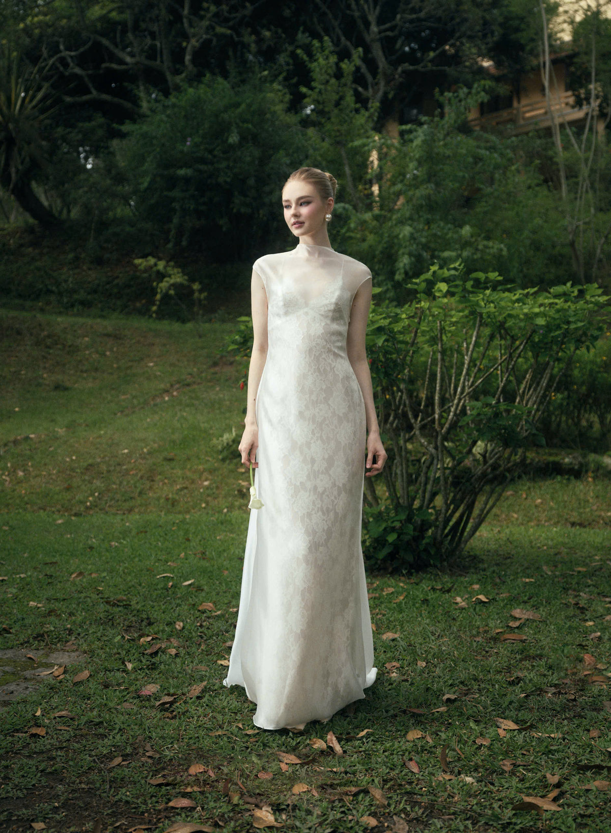 ETHEREAL TWO - LAYER LACE DRESS