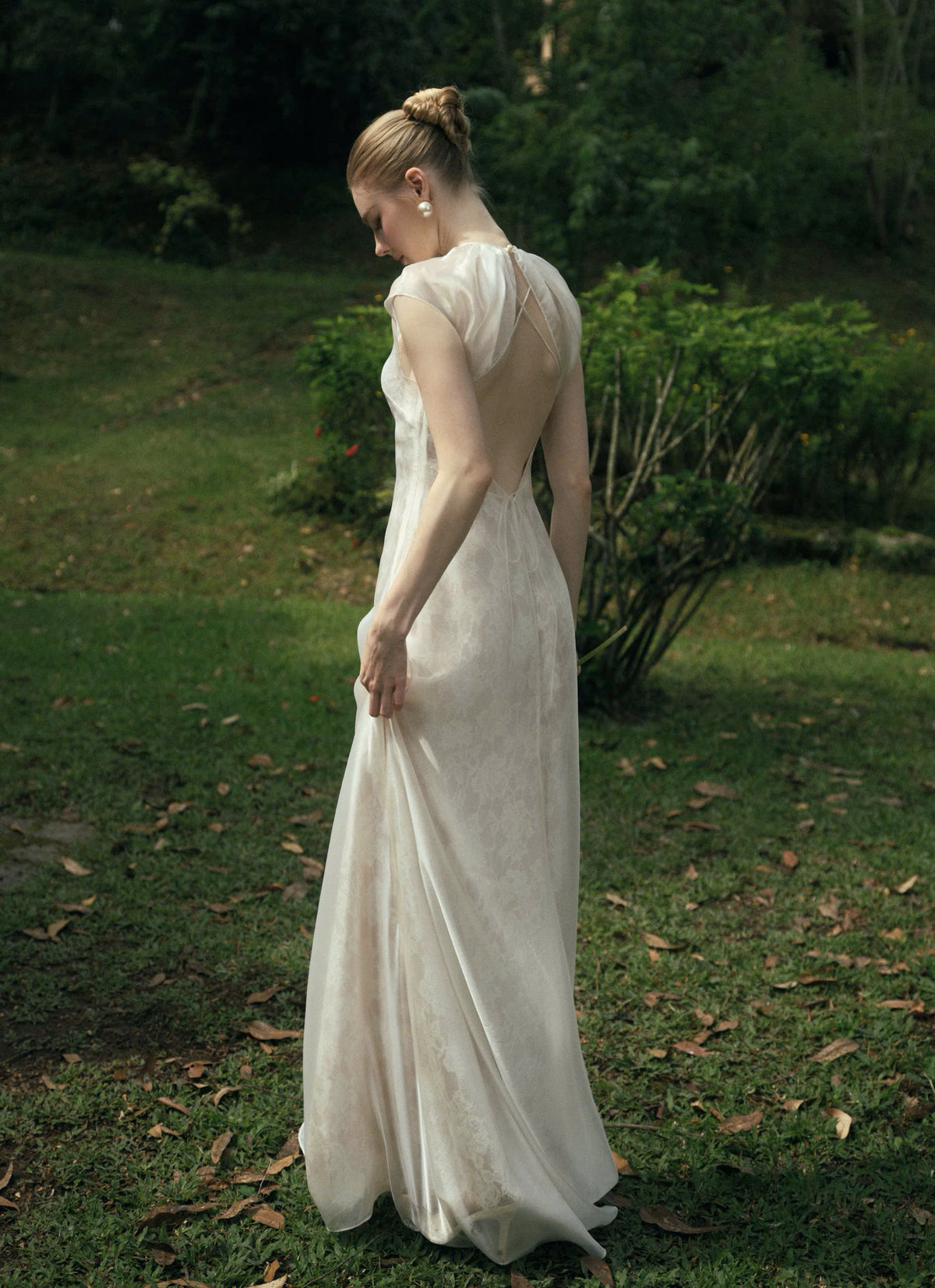 ETHEREAL TWO - LAYER LACE DRESS