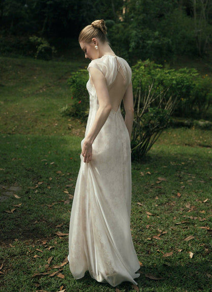 ETHEREAL TWO - LAYER LACE DRESS