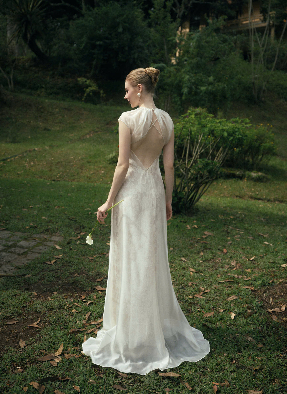 ETHEREAL TWO - LAYER LACE DRESS