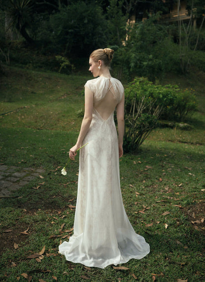 ETHEREAL TWO - LAYER LACE DRESS