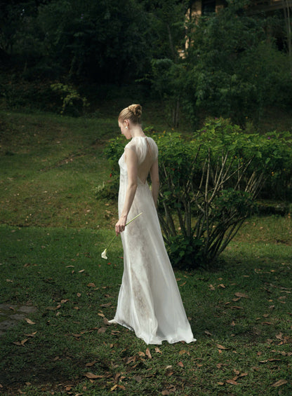 ETHEREAL TWO - LAYER LACE DRESS