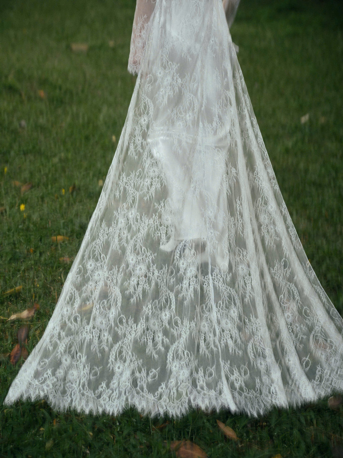 AVALON Two - Layer LACE GOWN