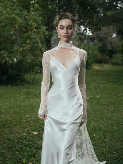 AVALON Two - Layer LACE GOWN