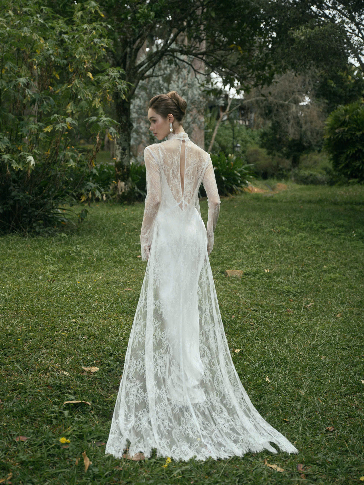 AVALON Two - Layer LACE GOWN