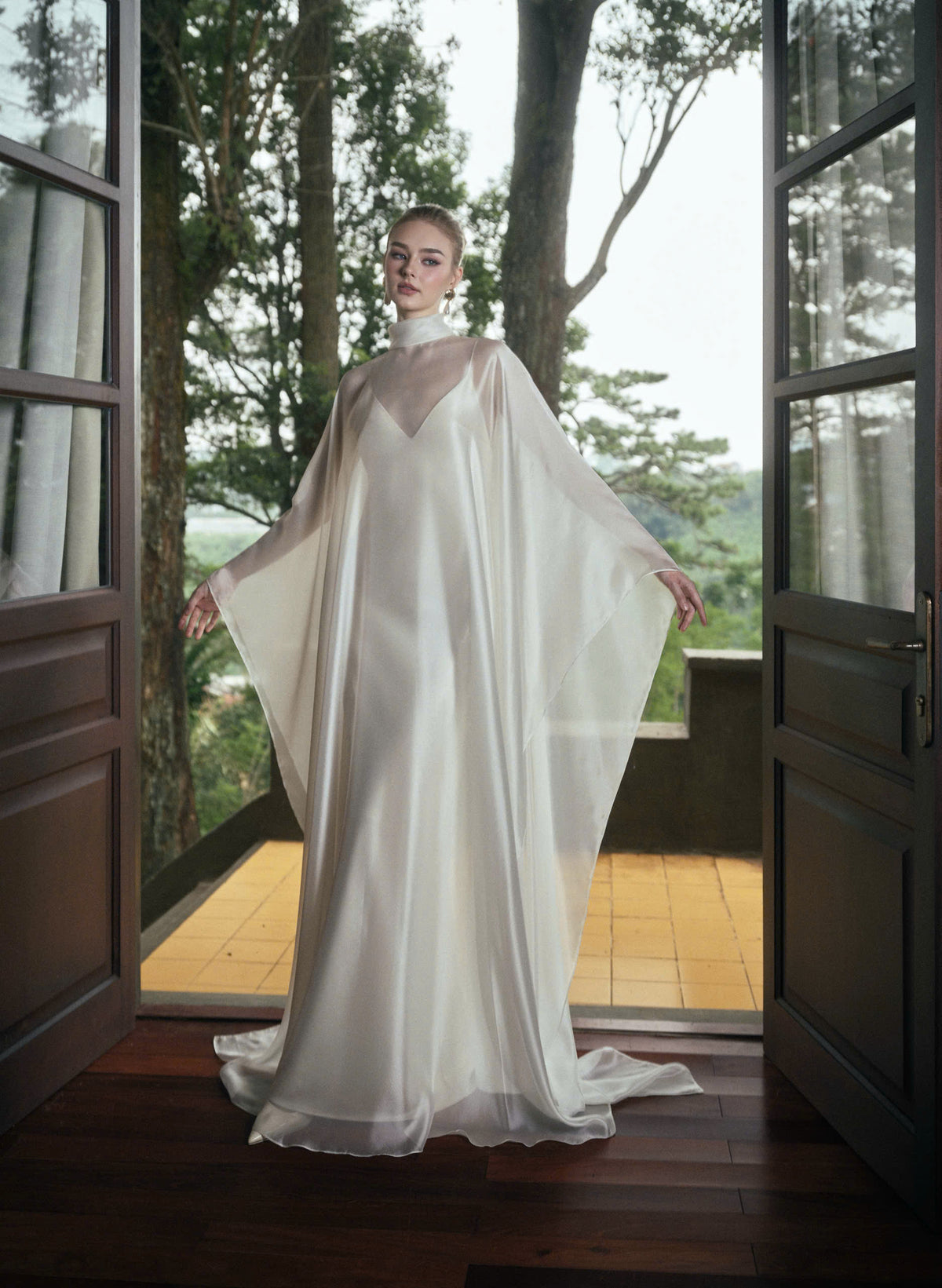 MOONLIT TWO - LAYER DRESS