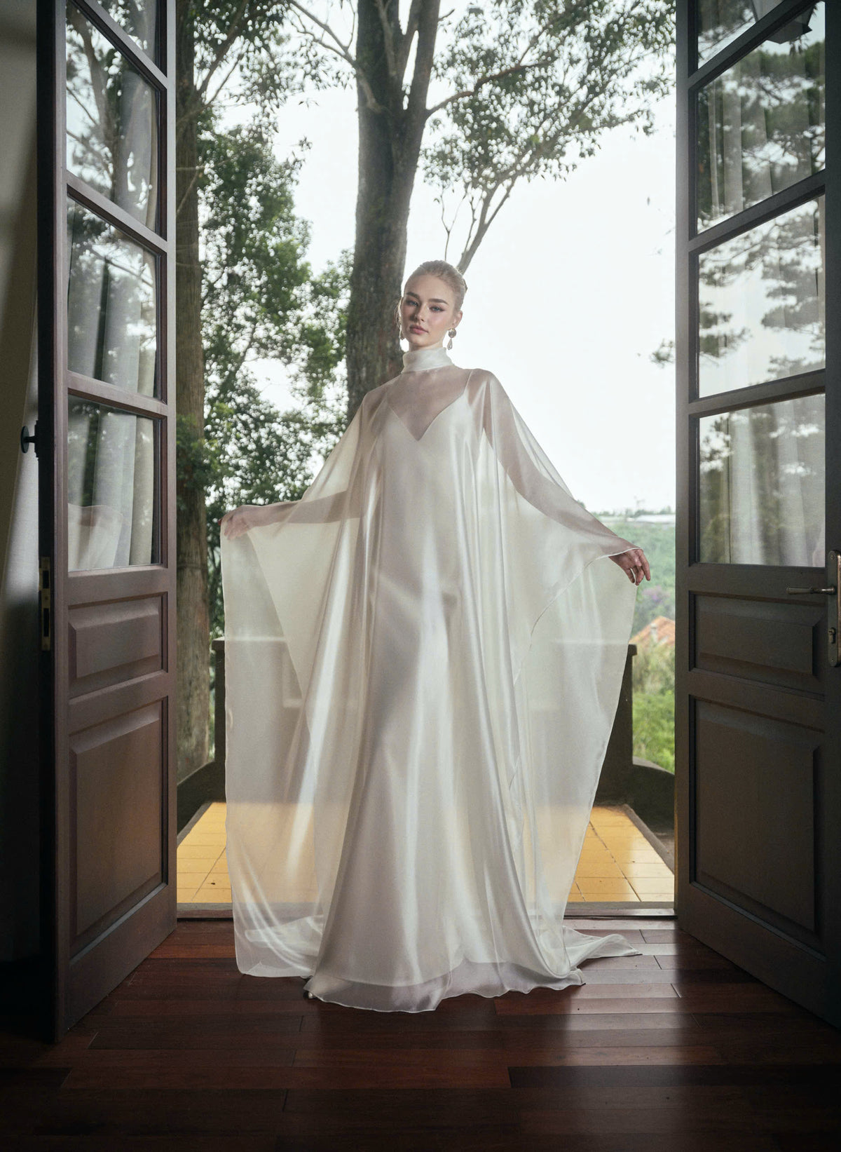 MOONLIT TWO - LAYER DRESS