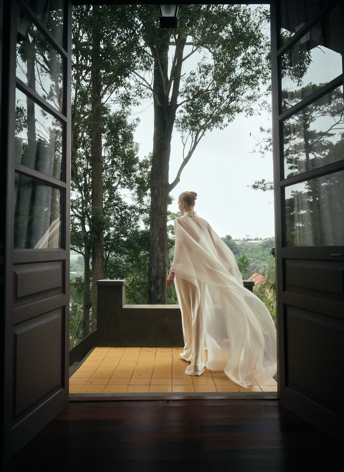 MOONLIT TWO - LAYER DRESS