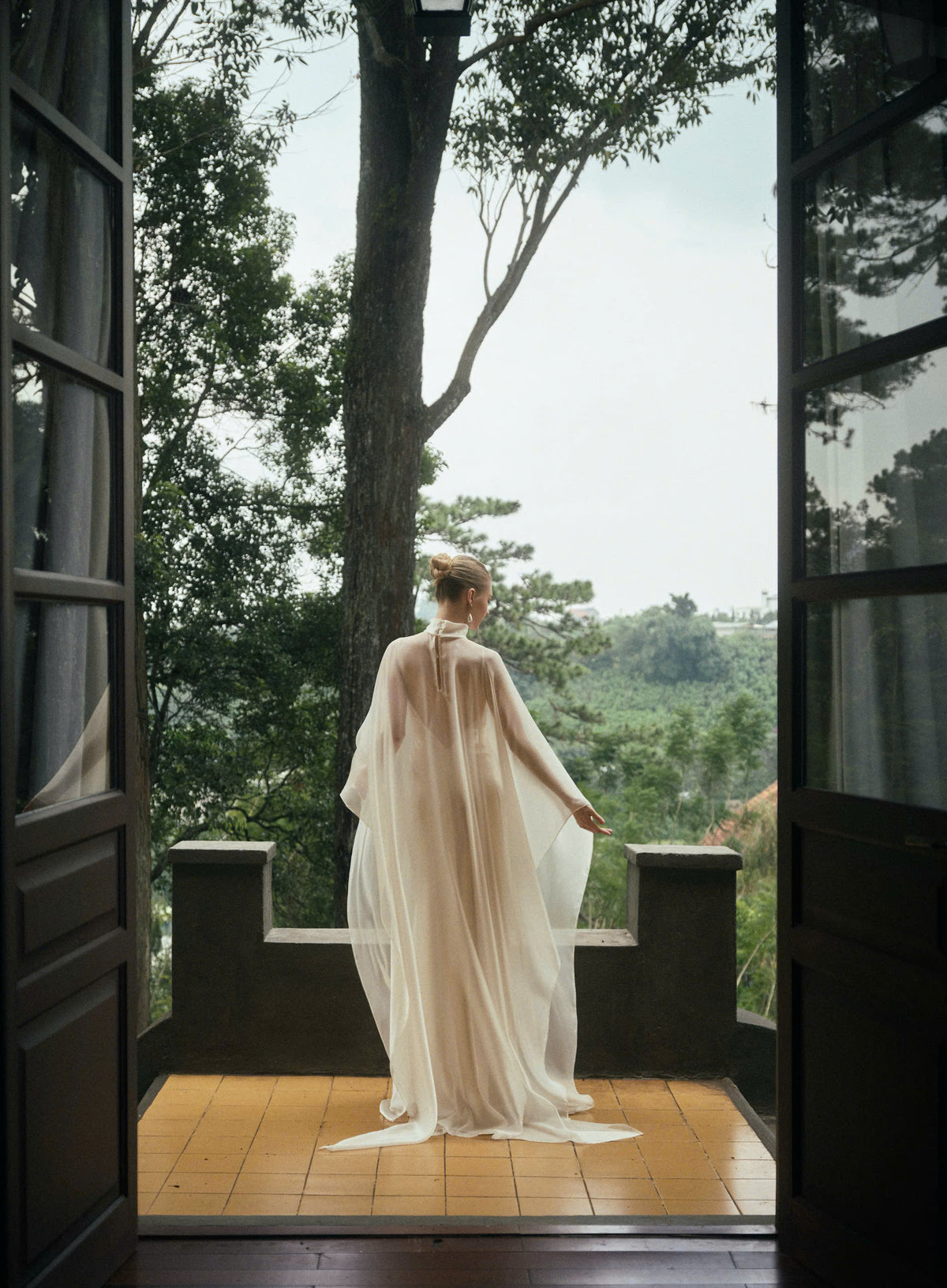 MOONLIT TWO - LAYER DRESS