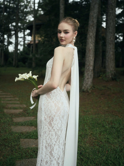 DELIA LACE GOWN