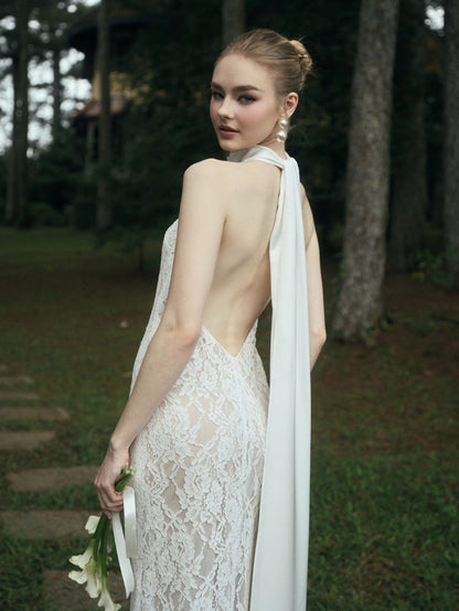 DELIA LACE GOWN
