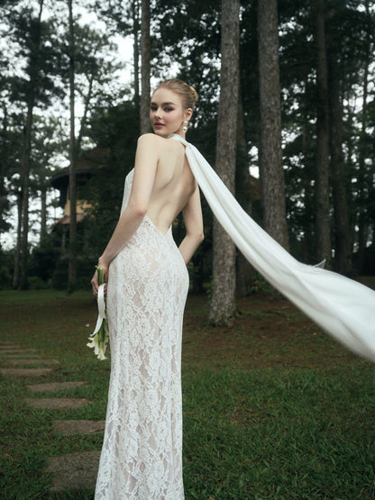 DELIA LACE GOWN