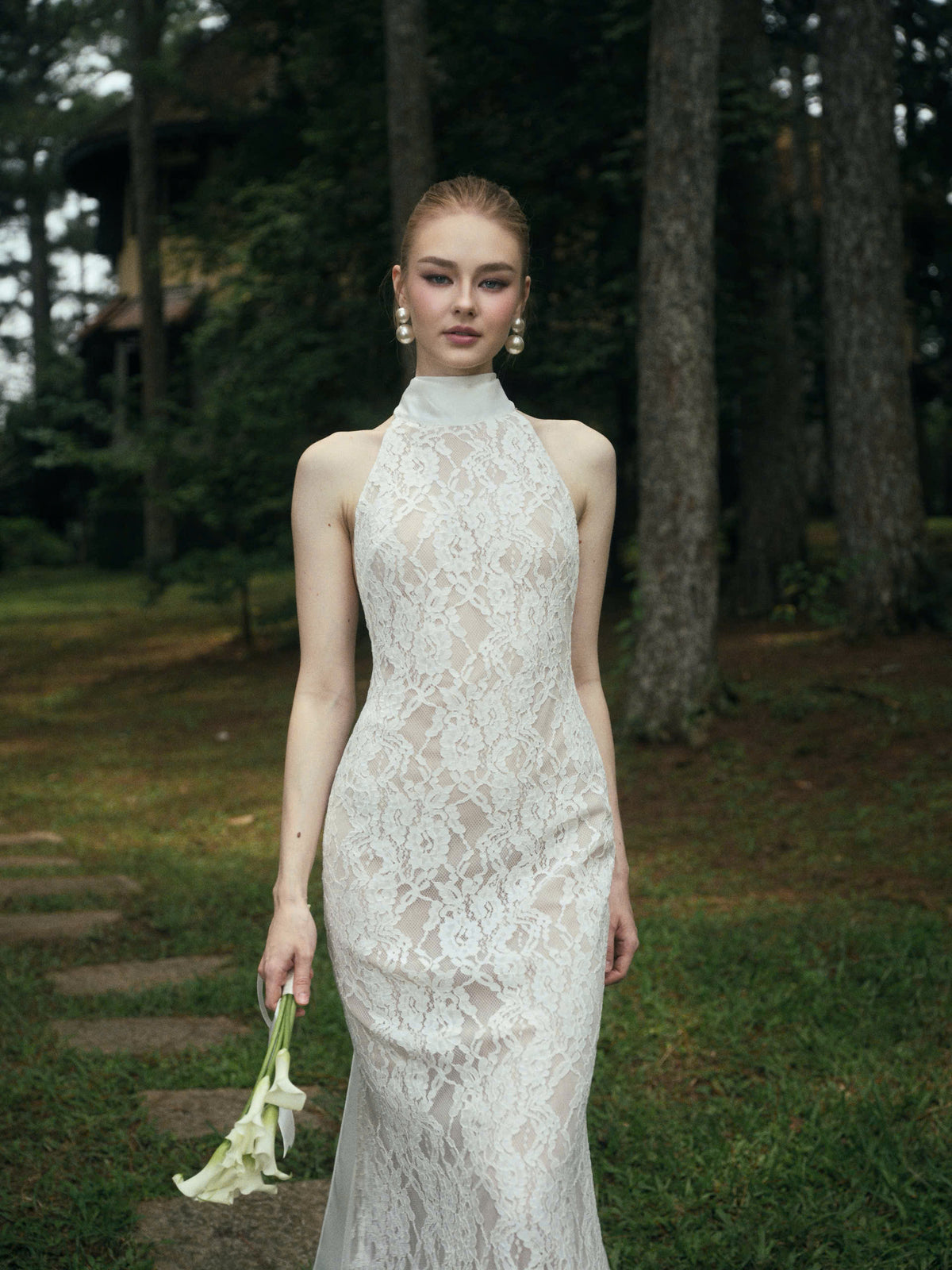 DELIA LACE GOWN