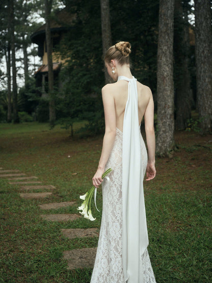 DELIA LACE GOWN