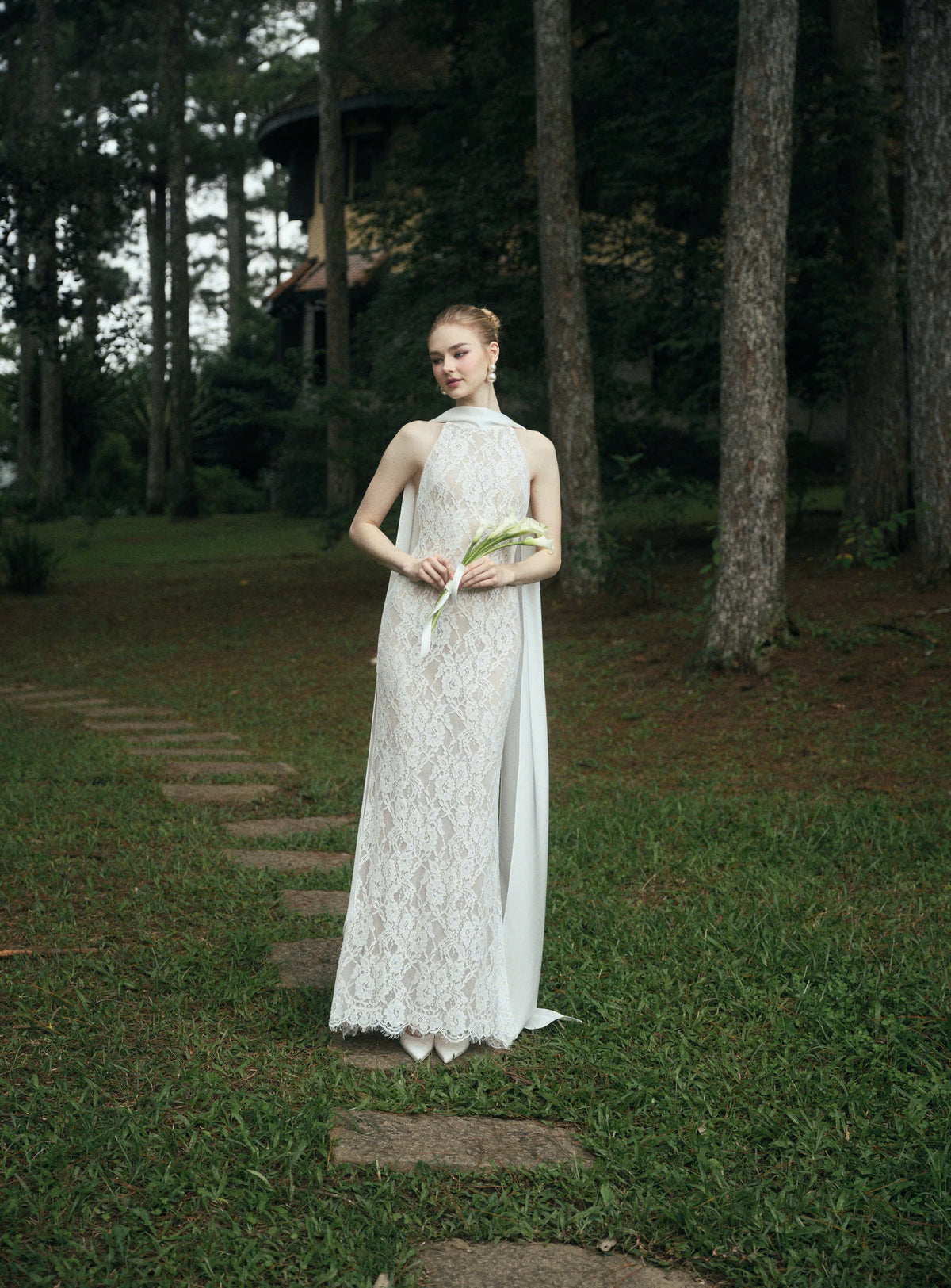DELIA LACE GOWN