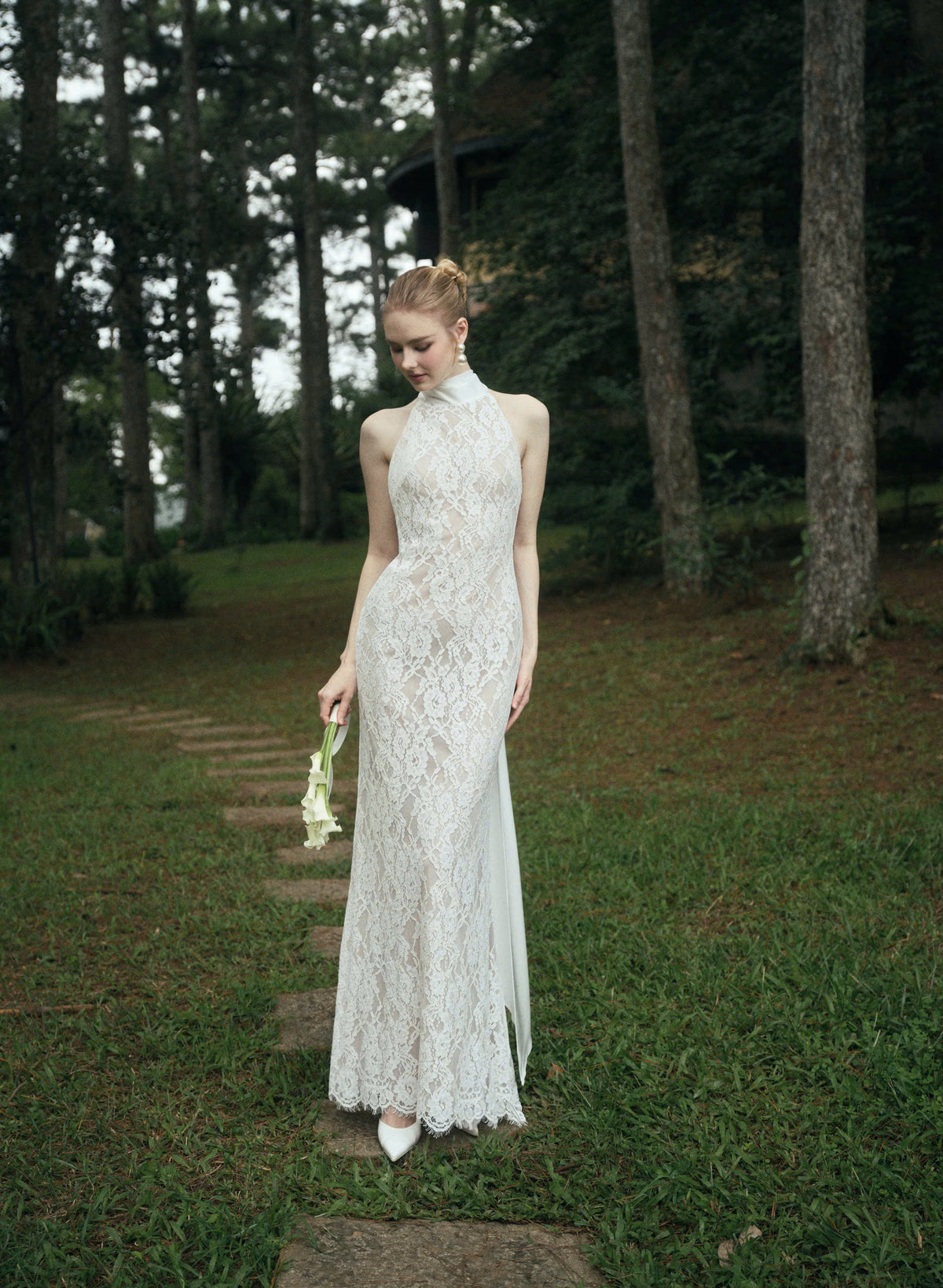 DELIA LACE GOWN