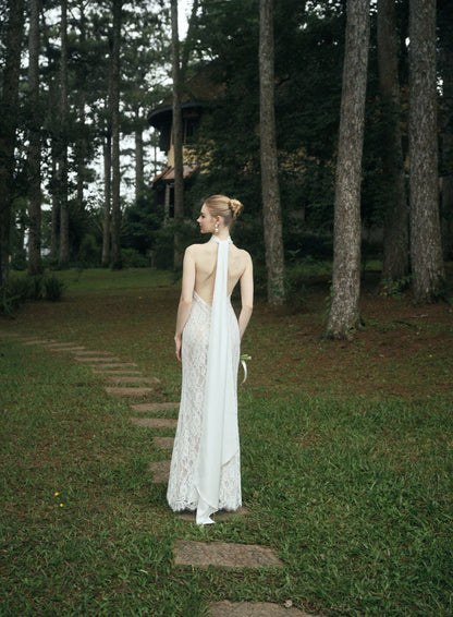 DELIA LACE GOWN