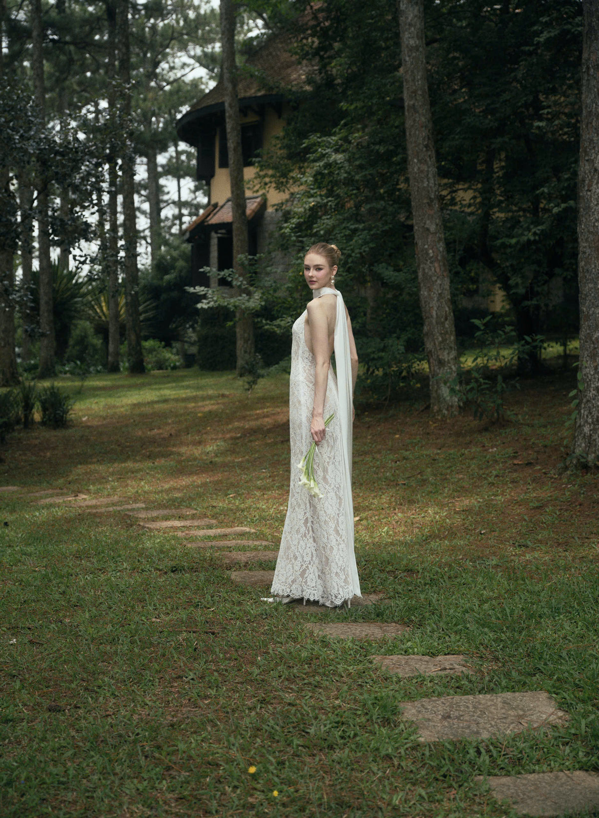 DELIA LACE GOWN